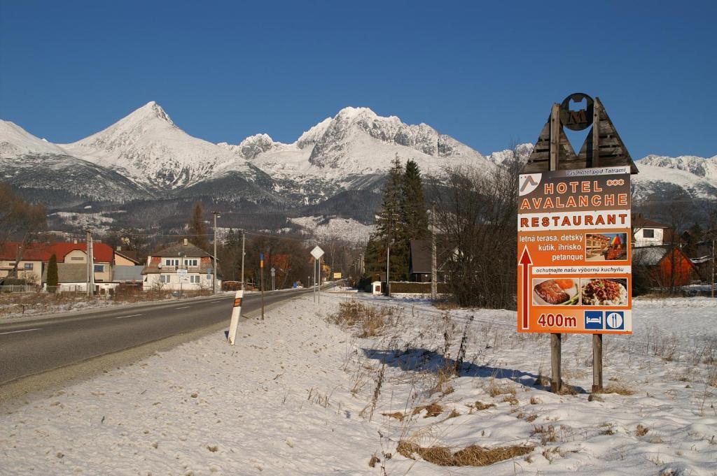 Hotel Avalanche Štôla Exterior foto