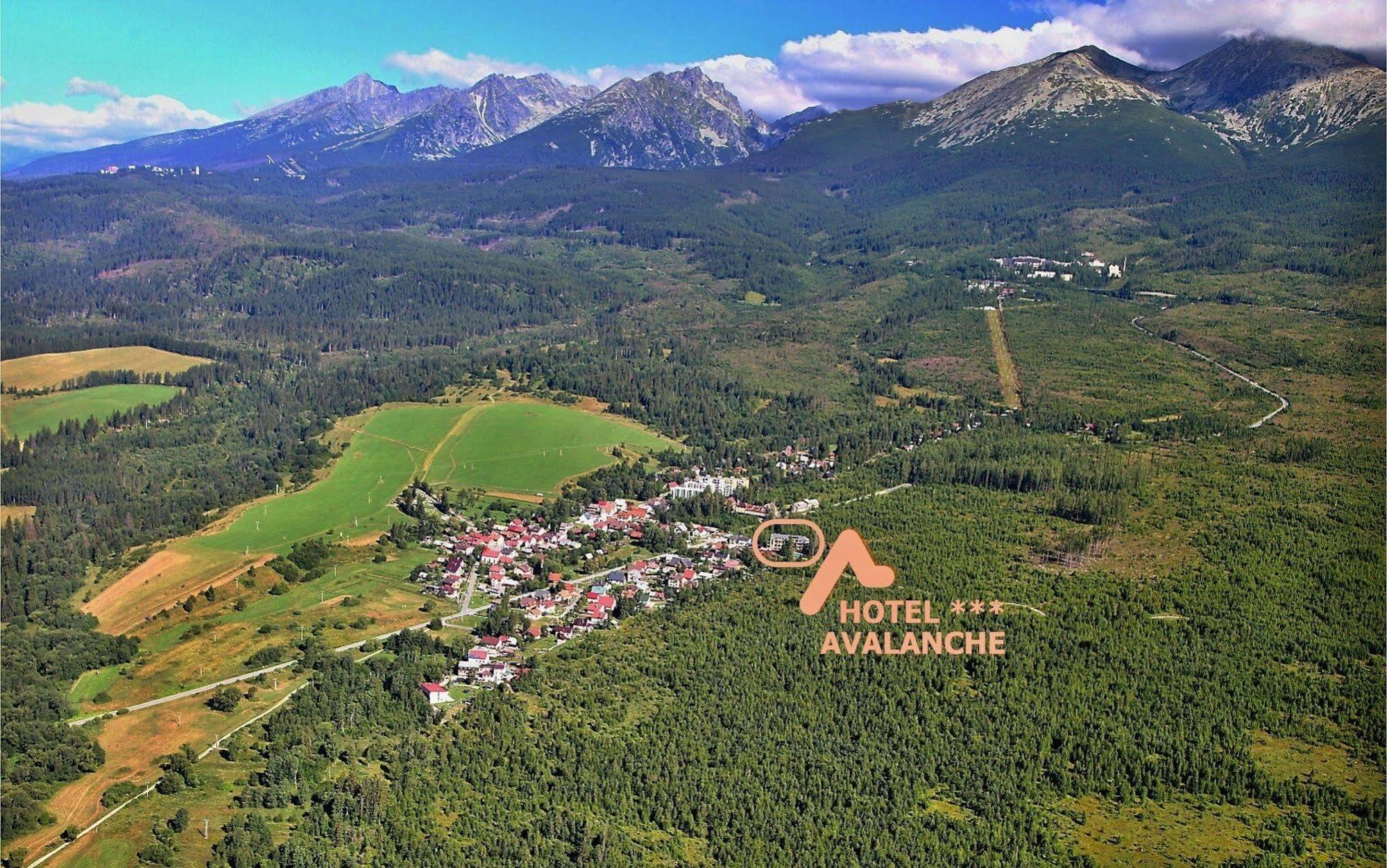 Hotel Avalanche Štôla Exterior foto